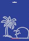 Crystal Style Summer Beach Stencil